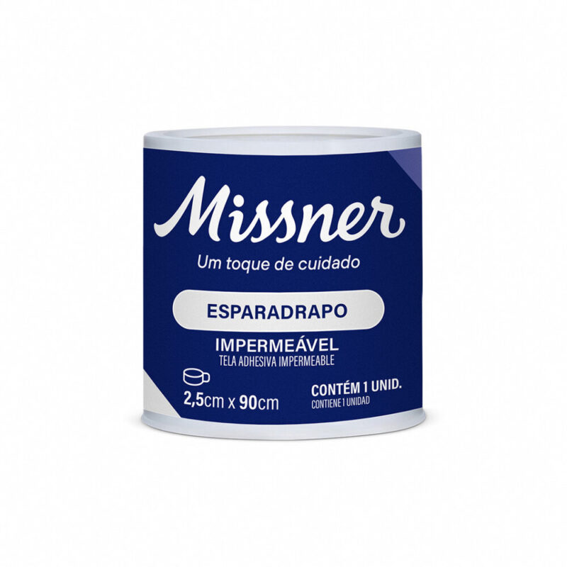 c3f4219e67c7df7bae4e60f6394552c5 4 Esparadrapo Impermeavel Curativo Medico - Missner