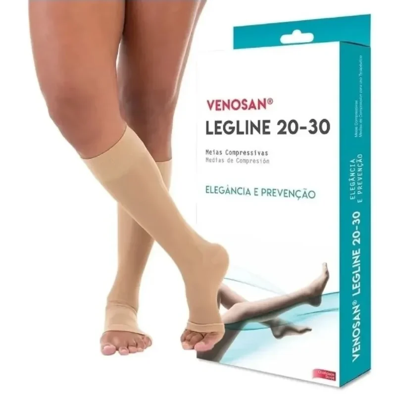d08bab660b039769953ab7403e2f4281 1 Meia de Compressao Legline Elegancia Premium - Venosan