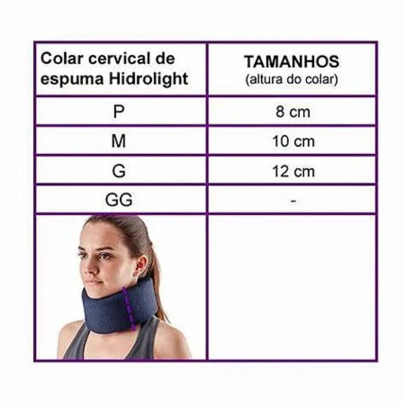 3f7dbc56b1161acc3254d53920f5580f Colar Cervical - Hidrolight