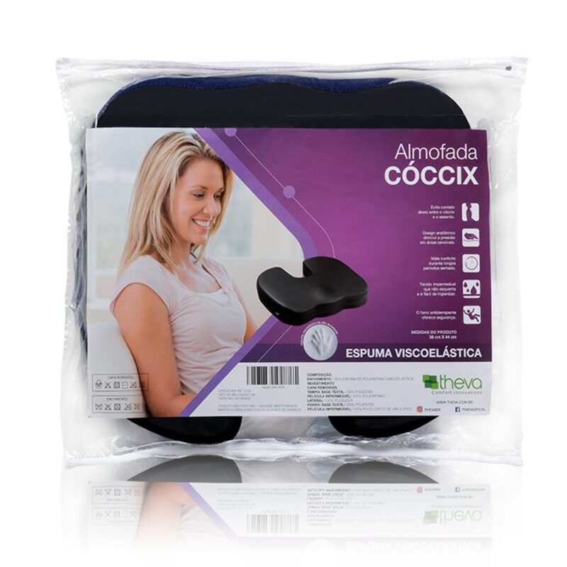 7a840c524aa7b5da13640521e3bd8231 Almofada Ortopedica para Coccix Theva Copespuma