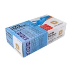 Luva Nitrílica Azul Powder Free com 100 un - Descarpack - M