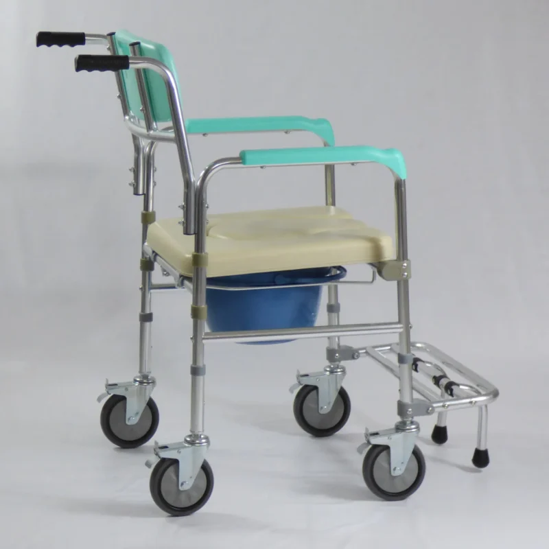 9ba6094121c22940a110fbe6504044aa 2 Cadeira de Banho Higiênica Alumínio FST7801 - Zimedical
