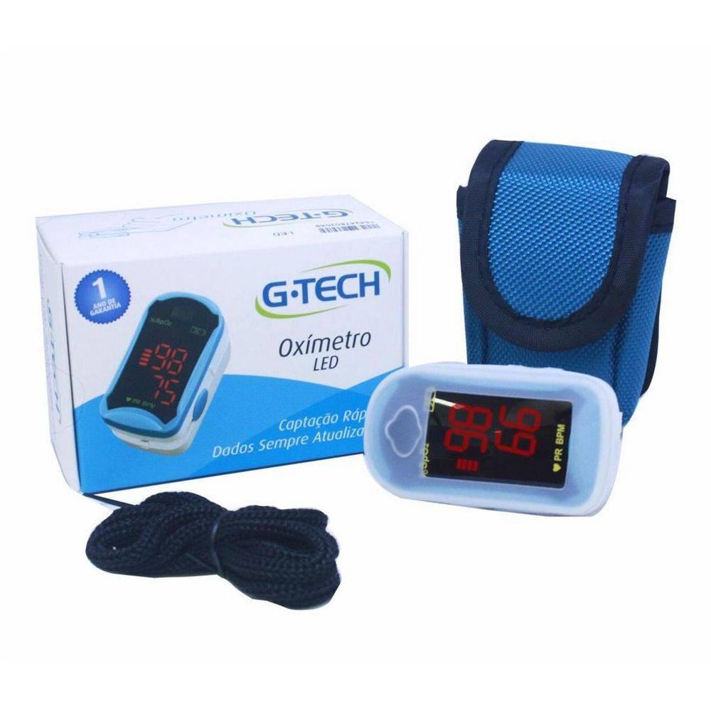 Oxímetro de Dedo OxiLED - G-Tech