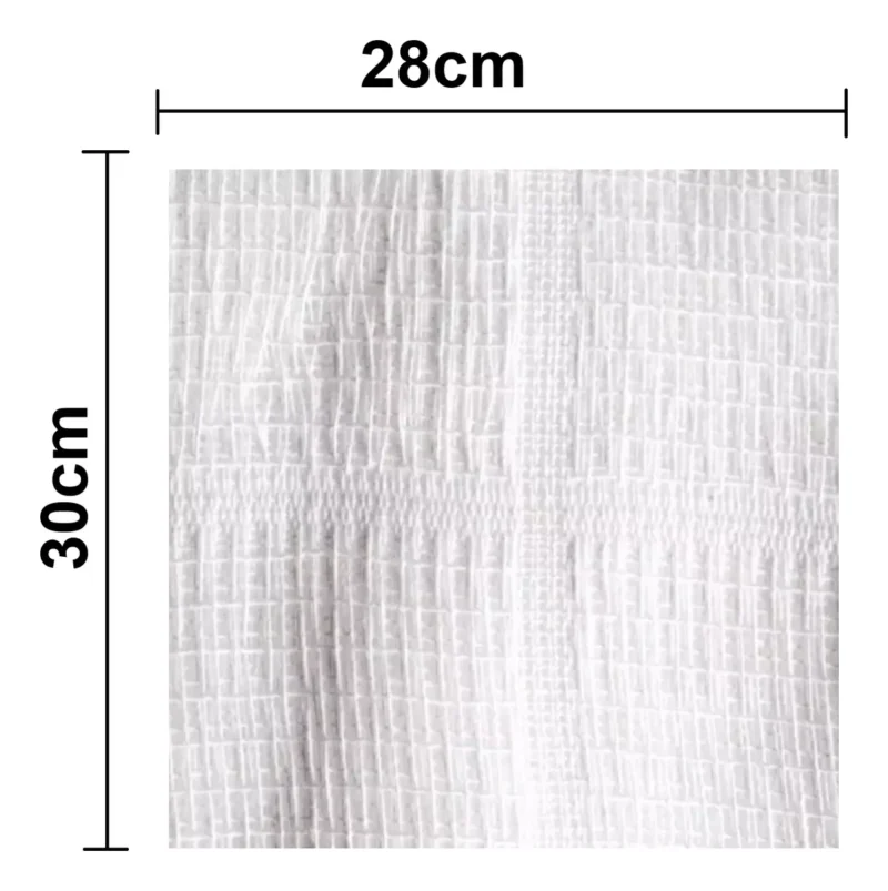 07e8dbb9e4f815b60f5f275450b7e189 5 Kit Lenço Banho Higiene 200 Unidades 30 x 28 cm - Cremer