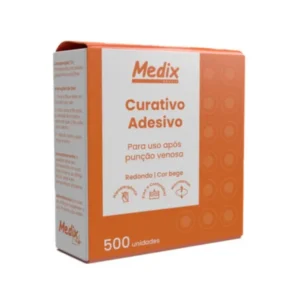 Curativo Adesivo para Uso Após Punção Venosa - Medix