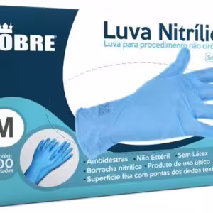 Luva Nitrílica Médica e Procedimentos Não Cirúrgicos - Nobre