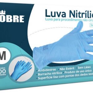 Luva Nitrílica Médica e Procedimentos Não Cirúrgicos - Nobre