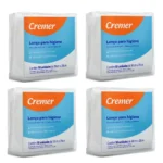 Kit Lenço Banho Higiene 200 Unidades 30 x 28 cm - Cremer