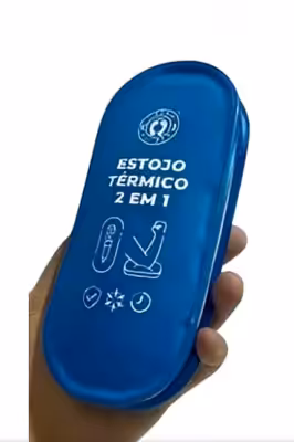 AC509 - ESTOJO TERMICO ICEPAUHER 2 EM 1 - PORTA INSULINA E - UNI - PAT.REC Lote:EST01