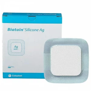 Curativo Biatain Silicone com AG - Coloplast