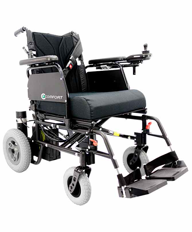 Cadeira de Rodas Motorizada Comfort Alumínio - Praxis 1 Cadeira de Rodas Motorizada Comfort Alumínio - Praxis