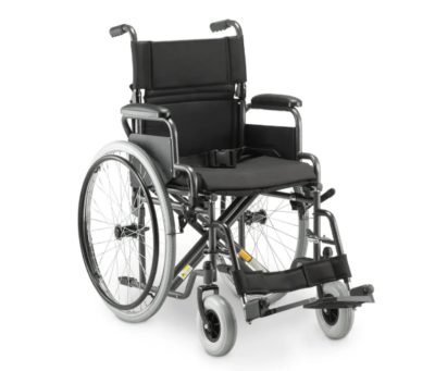 Cadeira de Rodas Dobrável Aço D400 - Dellamed