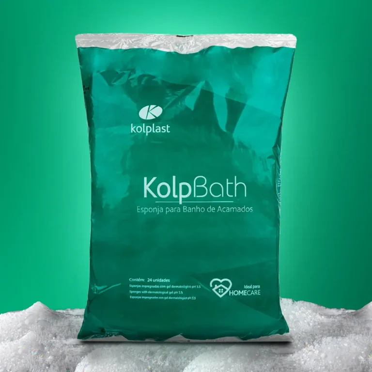 Esponja para Banho no Leito sem Enxágue Kolpbath - Kolplast