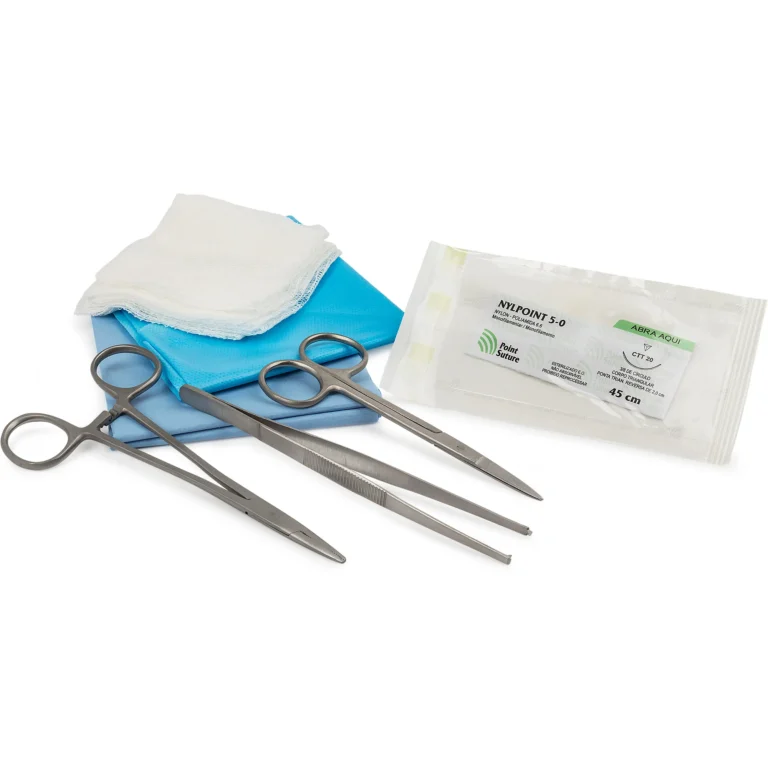 Kit para Sutura Estéril Completo Descartável - Kolplast