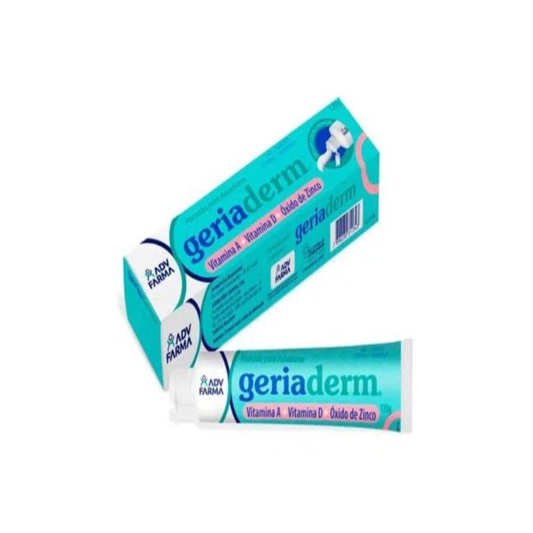 Pomada Geriaderm para Assaduras e Cuidados da Pele - Adv Farma
