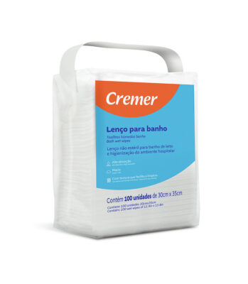 Lenço para Banho no Leito e Higiene Corporal - Cremer