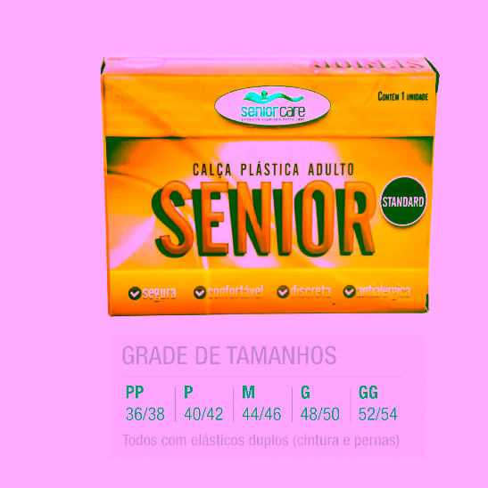 Calça Geriátrica Siliconizada Standard - Senior Care 3 Calça Geriátrica Siliconizada Standard - Senior Care – imagem 3 de 6