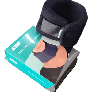 COLAR CERVICAL DE ESPUMA NOTURNO AZUL M Lote: 0249/1024 x3