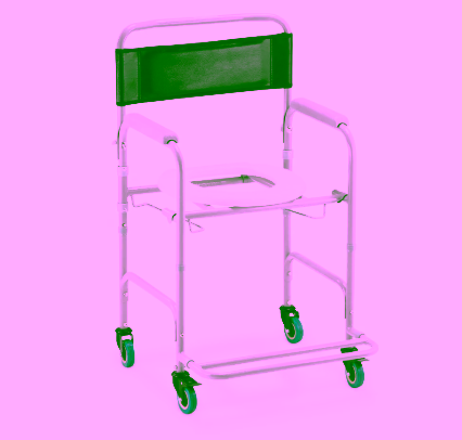 0a7f5bc29cadf1143e2695331c2a9acc.png Cadeira de Banho D30 até 100kg Dobrável 2 em 1 - Dellamed - Imagem 1