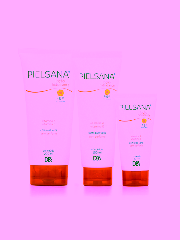 Pielsana em Loção Hidratante A.G.E. e Aloe Vera - DBS 1 Pielsana em Loção Hidratante A.G.E. e Aloe Vera - DBS