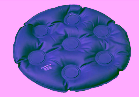 186427a58dd8eb83b00608b4cb9420a8-1.png Almofada de Gel Redonda Caixa de Ovo sem Orifício Bioflorence - Imagem 1