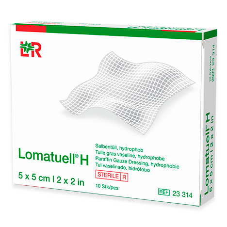 Curativo Lomatuell Cobertura Gaze Parafinada - Lohmann Rauscher 1 Curativo Lomatuell Cobertura Gaze Parafinada - Lohmann Rauscher