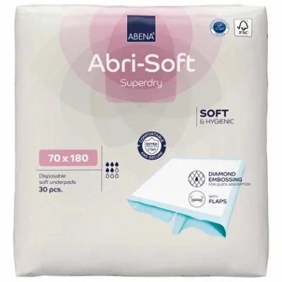 Lençol Descartável Abena Abri-Soft Superdry - Abena
