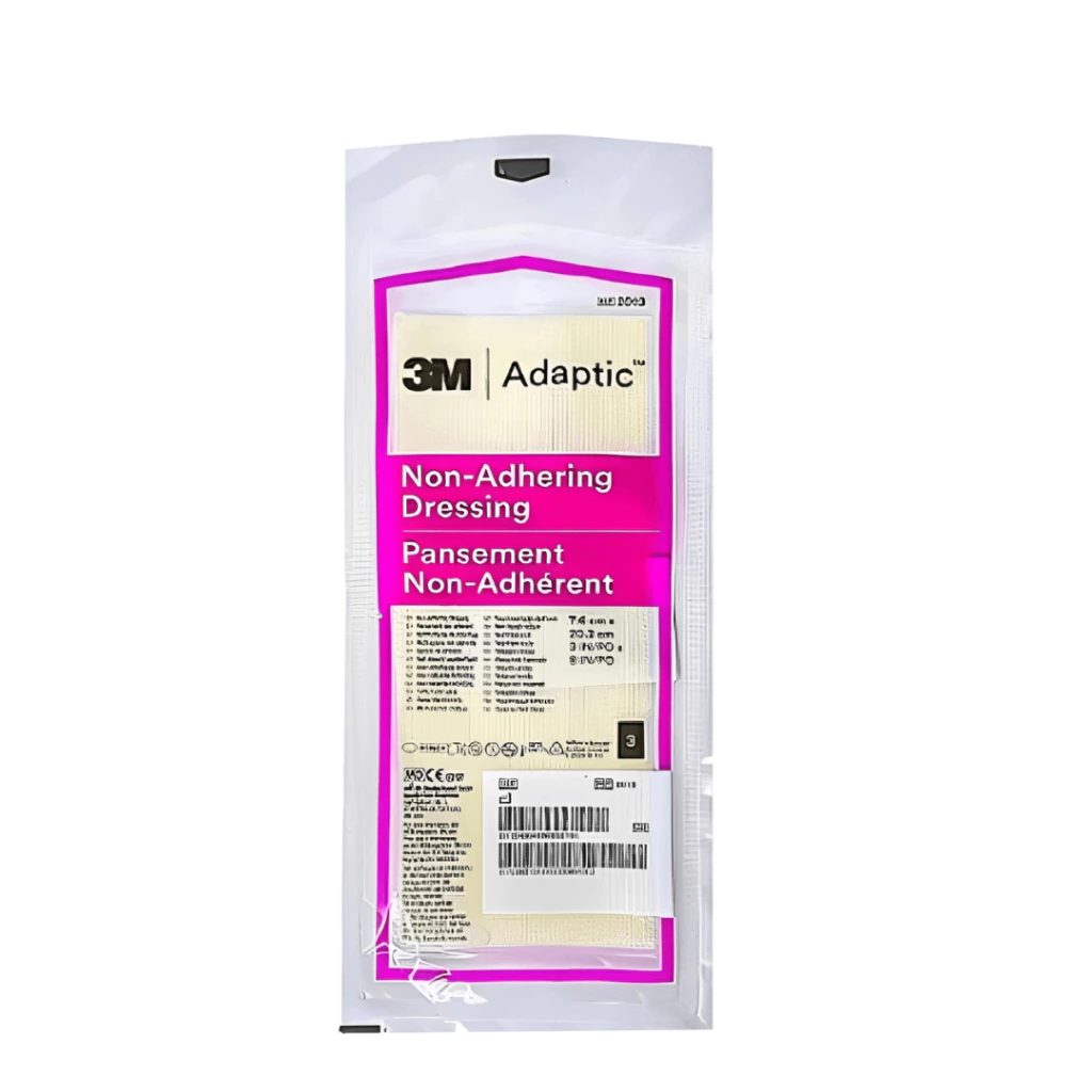 532d2c8ec8ce2ff1f9aa6789461fa3ca.webp Curativo Adaptic com Petrolato Malha Não Aderente - 3M - Imagem 1