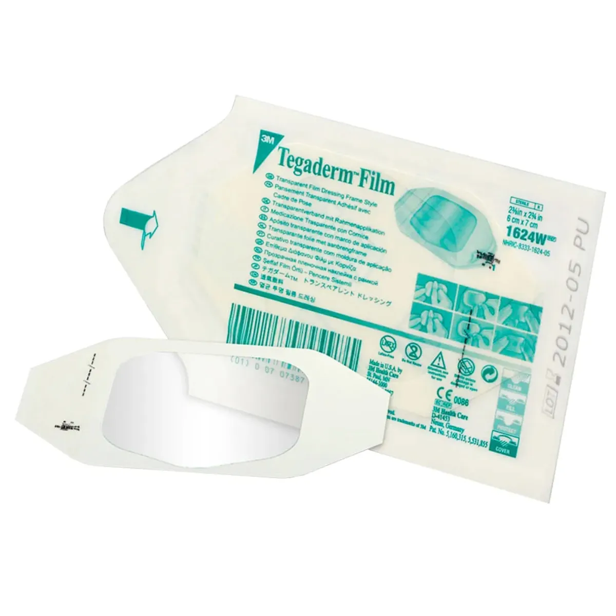 Tegaderm Curativo Filme Transparente Cobertura Esteril - 3M 1 Tegaderm Curativo Filme Transparente Cobertura Esteril - 3M
