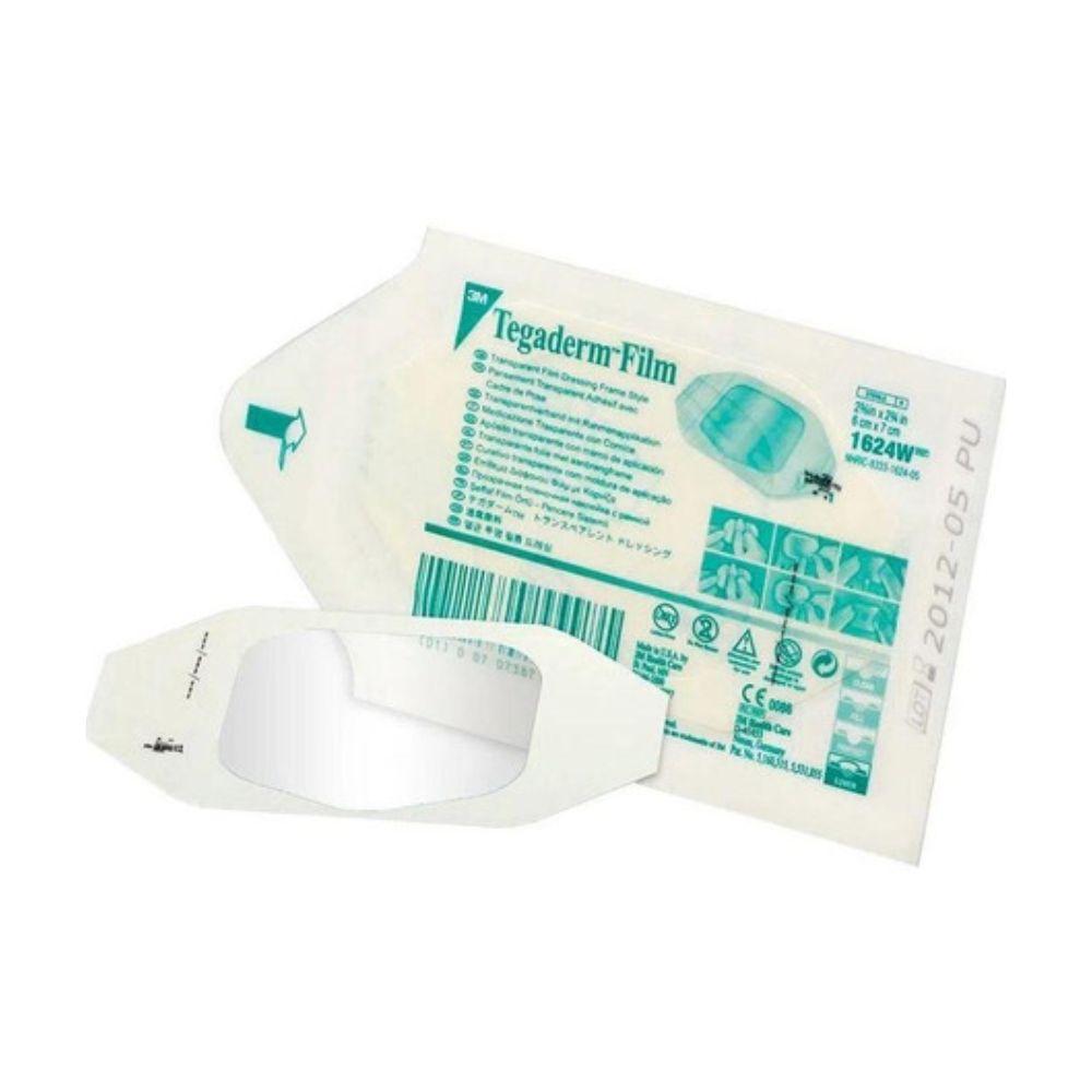 Tegaderm Curativo Filme Transparente Cobertura Esteril - 3M 5 Tegaderm Curativo Filme Transparente Cobertura Esteril - 3M – imagem 5 de 6