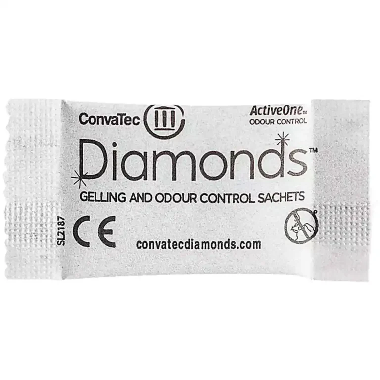 Sachê Gelificador Esenta Diamonds para Colostomia - Convatec