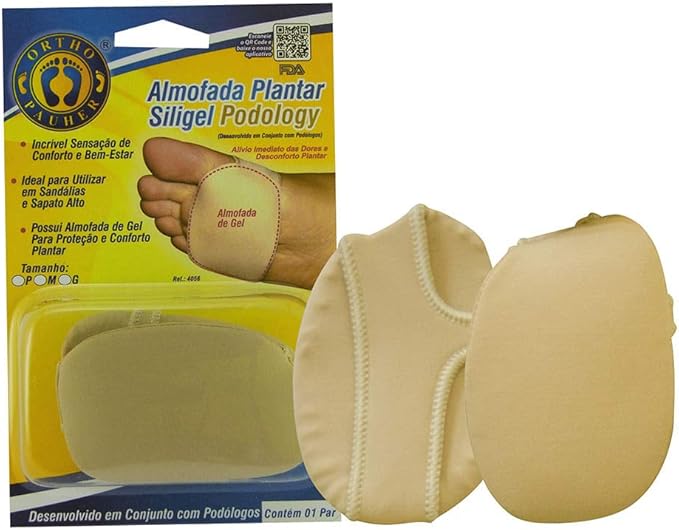 Almofada Plantar Siligel Podologia - Ortho Pauher 2 Almofada Plantar Siligel Podologia - Ortho Pauher – imagem 2 de 5