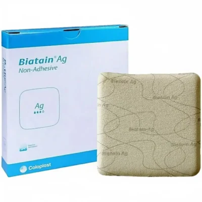 Curativo Biatain AG Prata com Espuma Não Adesivo - Coloplast