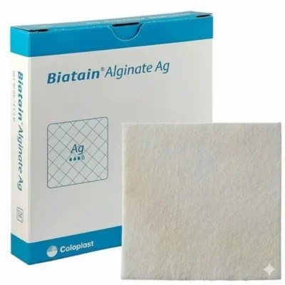Curativo Biatain Alginato com AG Prata - Coloplast