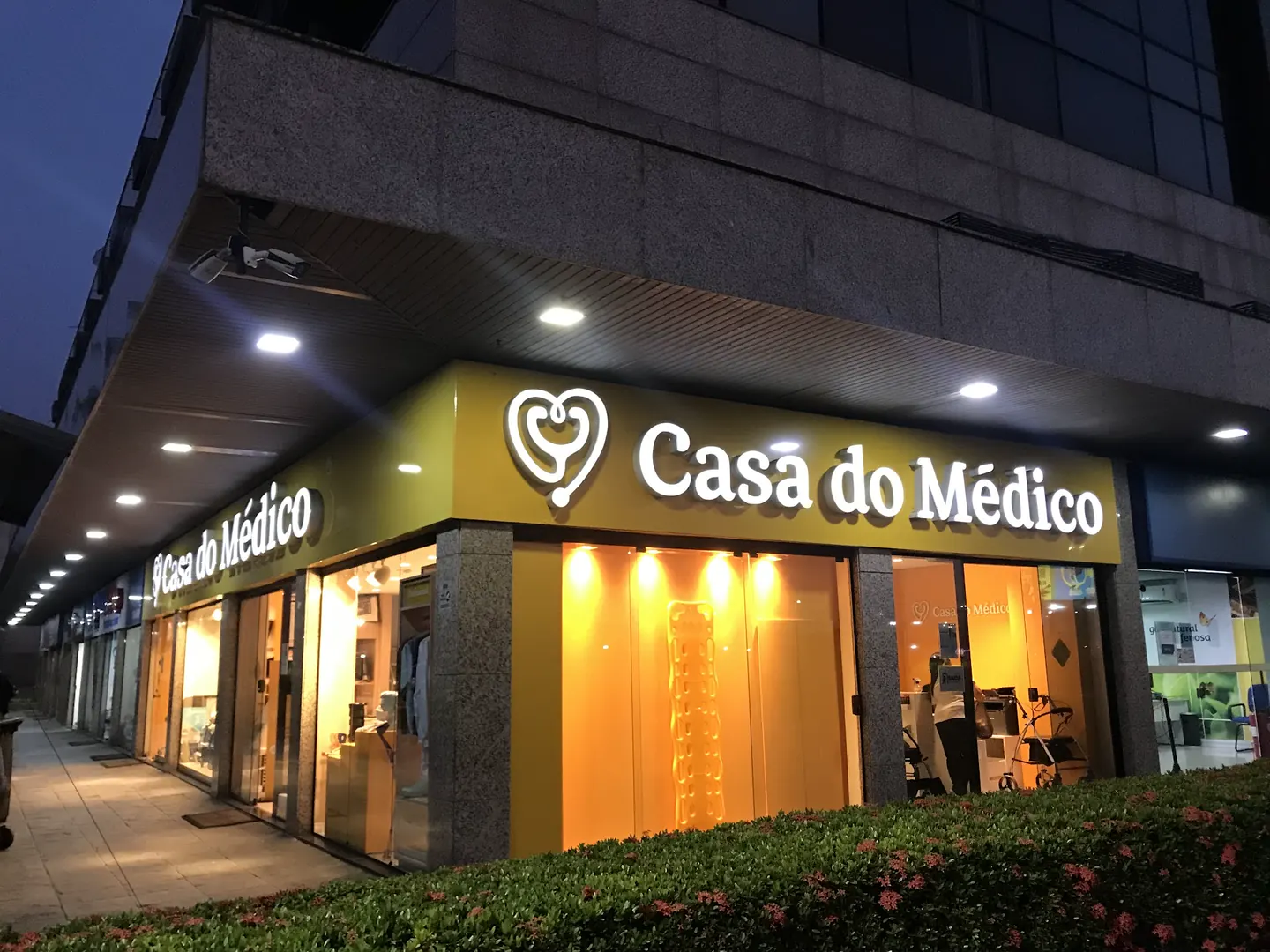 Fachada da loja Casa do Médico Barra da Tijuca - RJ