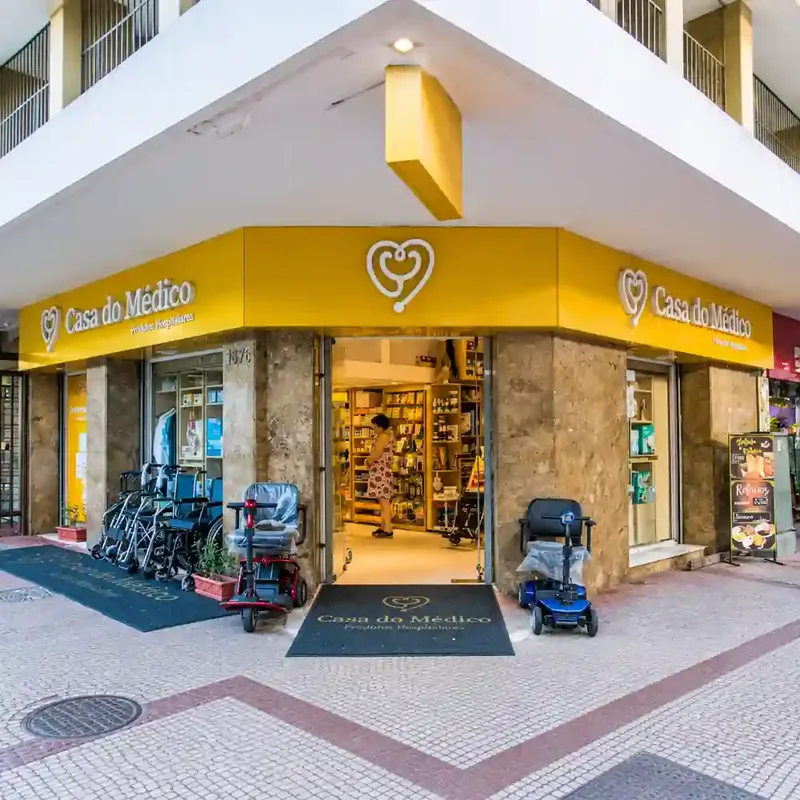 Fachada da Casa do Médico Ipanema - RJ