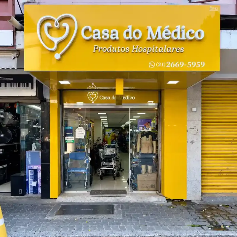 Fachada da Casa do Médico Nova Iguaçu - RJ