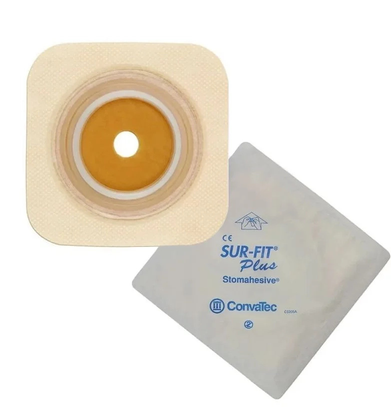 Placa de Colostomia e Ostomia Sur-Fit Plus - Convatec 2 Placa de Colostomia e Ostomia Sur-Fit Plus - Convatec – imagem 2 de 3