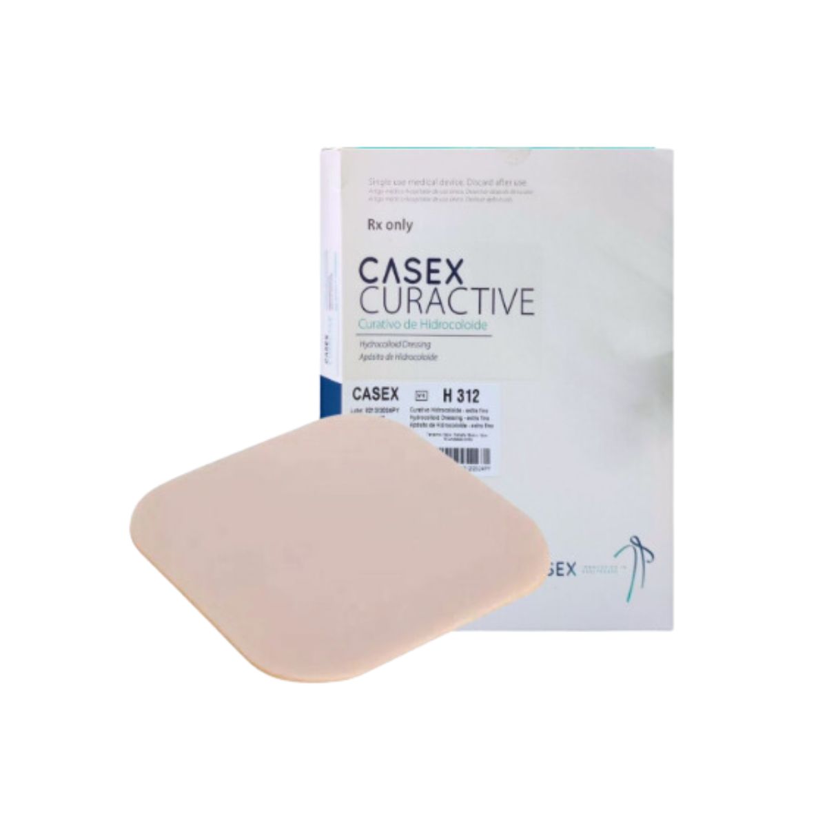 Curativo Hidrocoloide Extra Fino 15cm x 15cm - Casex 1 Curativo Hidrocoloide Extra Fino 15cm x 15cm - Casex