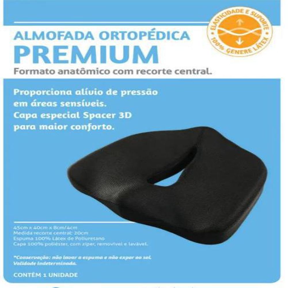 Almofada Ortopédica Premium com Recorte Central - Perfetto 2 Almofada Ortopédica Premium com Recorte Central - Perfetto – imagem 2 de 4