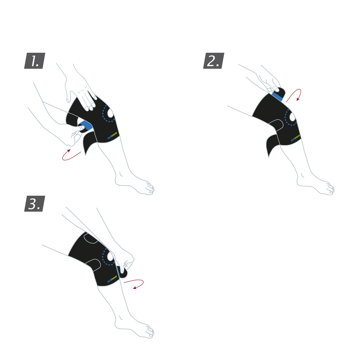 Joelheira Ajustável Actimove Tamanho Único - BSN Medical 4 Joelheira Ajustável Actimove Tamanho Único - BSN Medical – imagem 4 de 5