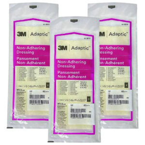 Adaptic Kit 9un (3 Pacotes de 3) Curativo 7,6x20,3cm - 3M
