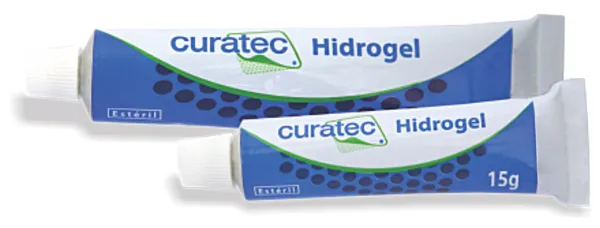 Hidrogel Estéril com AGE para Cicatrização - Curatec 1 Hidrogel Estéril com AGE para Cicatrização - Curatec