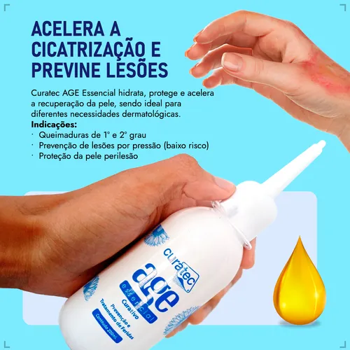 Óleo de Ácidos Graxos Essenciais (AGE) - Curatec 6 Óleo de Ácidos Graxos Essenciais (AGE) - Curatec – imagem 6 de 8