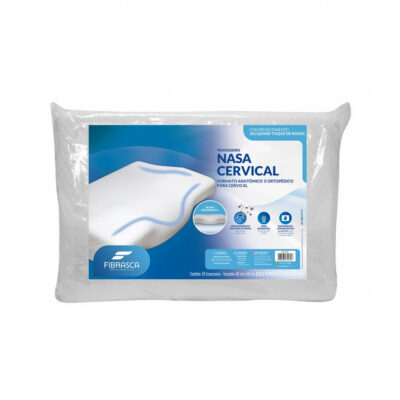 Travesseiro Cervical Nasa 11 cm Firme - Fibrasca