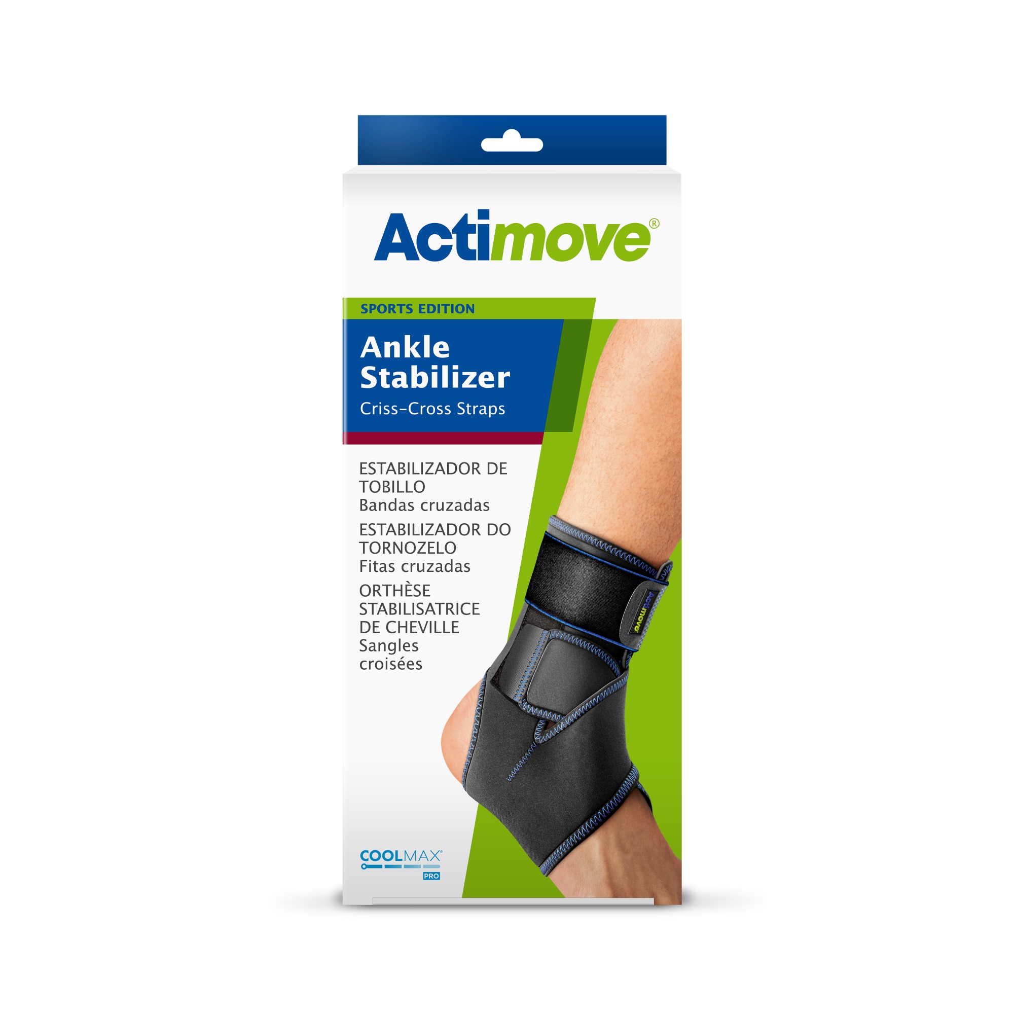 Tornozeleira Actimove Sport Ankle Stabilizer - BSN Medical 2 Tornozeleira Actimove Sport Ankle Stabilizer - BSN Medical – imagem 2 de 5
