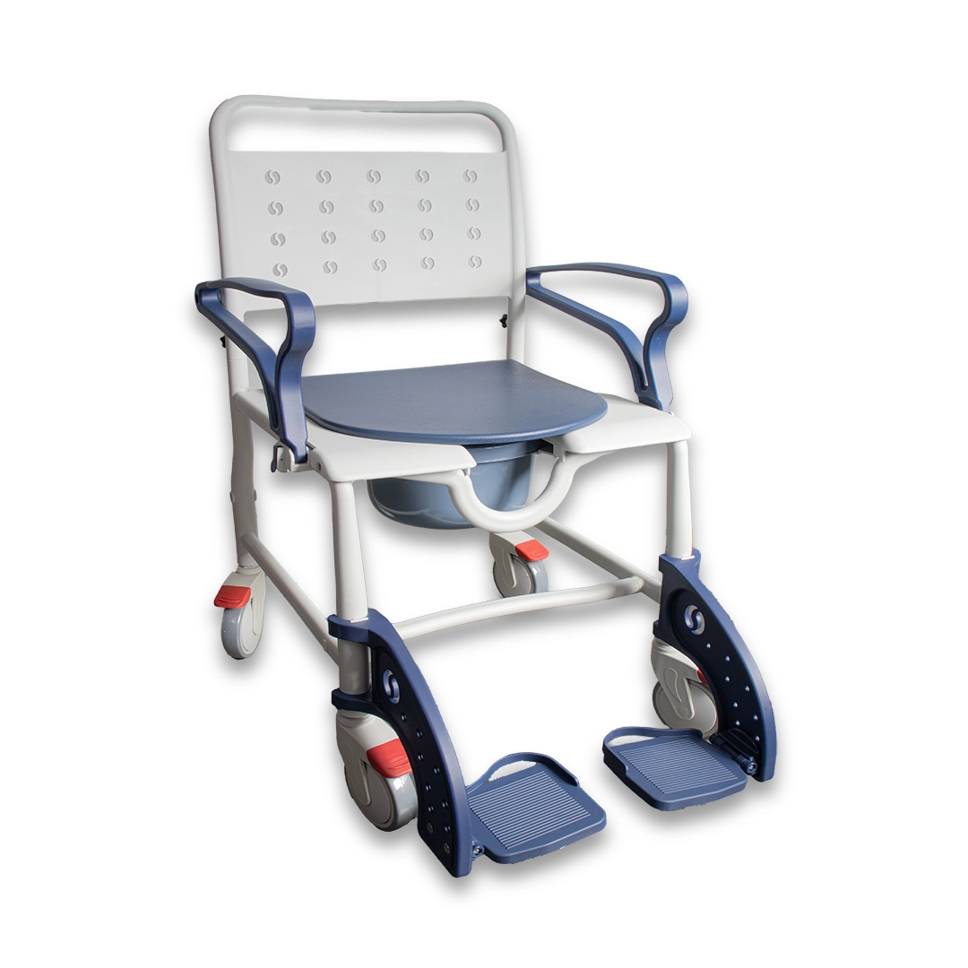 Cadeira de Banho Premium com Rodas 3 em 1 - Longevitech 3 Cadeira de Banho Premium com Rodas 3 em 1 - Longevitech – imagem 3 de 5
