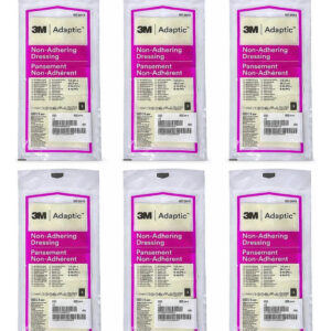 Adaptic Kit 18un (6 Pacotes de 3) Curativo 7,6x20,3cm - 3M