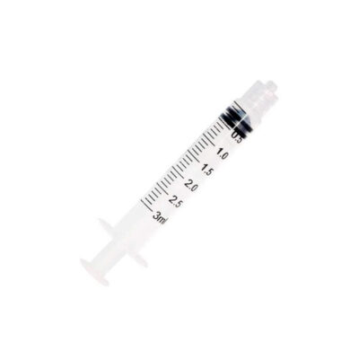 Seringa Hipodérmica Supreme Látex Free Luer Lock 3ml - Medix