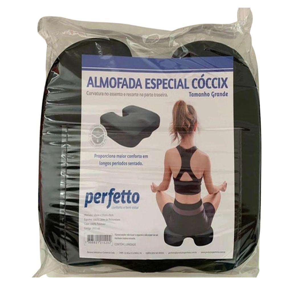 Almofada Ortopédica para Cóccix e Hemorroidas - Perfetto 8 Almofada Ortopédica para Cóccix e Hemorroidas - Perfetto – imagem 8 de 8